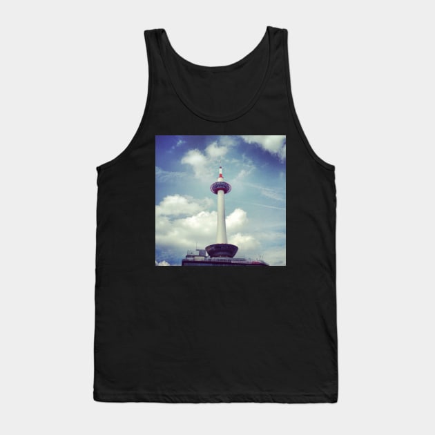 Kyoto Tower Tank Top by wanungara